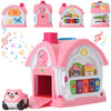 BOBUEXER Toddler Girl Toys 1-2 -Montessori Toys for 1 Year Old Girls,Baby Toys 6-12 12-18 Months, 1st Birthday Girl Gifts,10 in 
