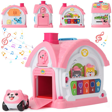 BOBUEXER Toddler Girl Toys 1-2 -Montessori Toys for 1 Year Old Girls,Baby Toys 6-12 12-18 Months, 1st Birthday Girl Gifts,10 in 