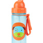 Skip Hop Toddler Sippy Cup with Straw, Zoo Straw Bottle 13 oz, Dog