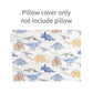Alvababy Toddler Pillowcases, Fits 14X19 In Kids Pillow, 2 Pack Organic Cotton Baby Pillow Cover Envelope Kids Pillowcases For B