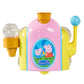 Toomies Peppa Pig Bubble Ice Cream Maker Bath Toy from Tomy Bath Time Peppa Pig Toy with Foam-producing Pump Action - 18M+