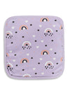 The Mom Store New Born Baby Napkin | Soft & Absorbent | 2626 cm Napkin Soft and Comfortable for Everyday Use | Cotton | Lavender