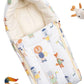VANRAY FASHION 3 in 1 Newborn Baby Cotton Bedding Carry Nest for Sleeping Napping Resting and Travel 50 x 70 cm (Lion)