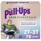 Pull-Ups Boys' Skin Essentials Potty Training Pants, Training Underwear, 2T-3T (16-34 Lbs), 76 Ct