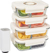 Holdn Storage - Vacuum Food Storage Containers - Keep Food Fresh Longer, Bpa-Free Glass, Leak-Proof, Ideal For Meal Prep, Marina