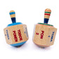 Pirinola Toma Todo Set - Wood Spinning Top Game - Set Of 2 - Kids And Adults Party Games For Mexican Fiesta, Bachelor Parties Or
