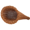 SEWACC Small Fall Cornucopia Basket, Thanksgiving Horn Plenty Basket Snack Holder, Autumn Harvest Cornucopia Table Decor, 11. 81
