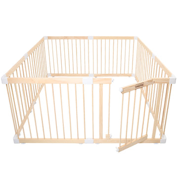 Harppa Baby Gate Playpen Baby Fence For Babies And Toddlers Play Yards For Play Area (60X71.5X24 Inches)