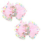 2Pcs Hair Clip, Pink Bow Hair Clips For Baby Girls 3Rd Birthday Party Decorations
