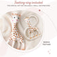 Sophie la girafe | Gift Set Includes Gift Bag, Card, Sophie la girafe & Teething Ring | Made from Natural Rubber | Designed for