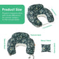 Safotad Nursing Pillow For Breastfeeding, Original Breastfeeding Pillows For Support Mom And Baby, Nursing Pillows With Adjustab