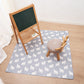 Splat Mat For Under High Chair/Arts/Crafts, Washable Baby Spill Mat Waterproof Anti-Slip Floor Splash Mat, Portable Play Mat And