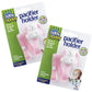 Baby Buddy Pacifier Clip Holder, Newborn Essential with Universal Fit for all Binky and Teether Brands, Ages 4+ Months, Light Pi