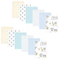 Hudson Baby Unisex Baby Cotton Flannel Burp Cloths Bundle, Boy Safari World, One Size