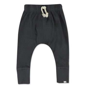Honestbaby 1 Multipack Honest Pants Joggers Pull On 100% Organic Cotton For Infant Baby And Toddler, Boys, Girls, Unisex, Blacke