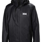 Helly Hansen Kids' Big Juniors Moss Coat Jacket With Full Rain Protection, 990 Black, 10