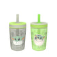 Zak Designs Star Wars The Mandalorian Kelso Toddler Cups For Travel or At Home, 15oz 2-Pack Durable Plastic Sippy Cups With Leak