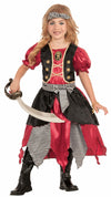 Rubies  277296 Halloween Girls Buccaneer Rubies  Costume - Small