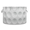 Golf Ball Round Storage Basket Bin, Waterproof Laundry Hamper, Large Collapsible Bucket, Baby Nursery Organizer with Handles for