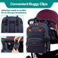 BabbleRoo Diaper Bag Backpack - Baby Essentials Travel Tote - Multi Function Water Resistant Diaper Bag, Travel Essentials Baby