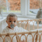 Bibs Pacifiers - Boheme Collection | Bpa-Free Baby Pacifier | Made In Denmark | Set Of 2 Blossom/Dusky Lilac Color Premium Sooth