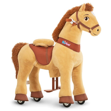 PonyCycle Horse Ride on Toys Riding Horses Rocking Horse Walking Pony Toys Essential Model E (with Brake/ 35.4 Height/Size 4 for