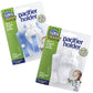 Baby Buddy Pacifier Clip Holder, Newborn Essential With Universal Fit For All Binky And Teether Brands, Ages 4+ Months, Blue + W
