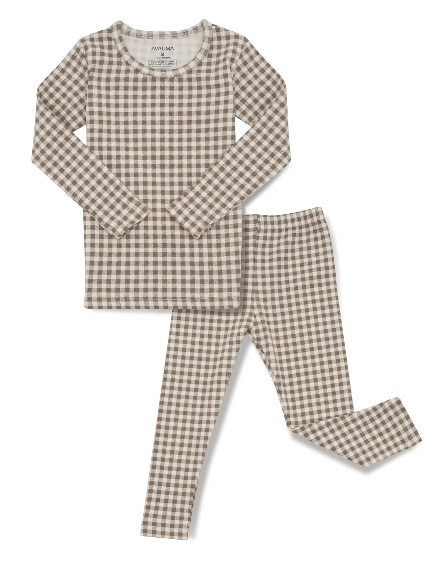 Avauma Baby Boys Girls Pajama Set 6M-7T Kids Cute Toddler Snug Fit Pat – Cutebab