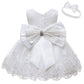 Girls Toddler Lace Dress Elegant Embroidery Wedding Party Flower Bridesmaid Dresses Up 3-4T
