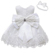 Girls Toddler Lace Dress Elegant Embroidery Wedding Party Flower Bridesmaid Dresses Up 3-4T