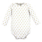 Hudson Baby Unisex Baby Cotton Long-Sleeve Bodysuits, Girl Mommy, 3-6 Months