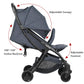 Beberoad Love R2 Small Travel Stroller Compact Stroller Foldable Lightweight Baby Stroller For Airplane, Infant Toddler Stroller