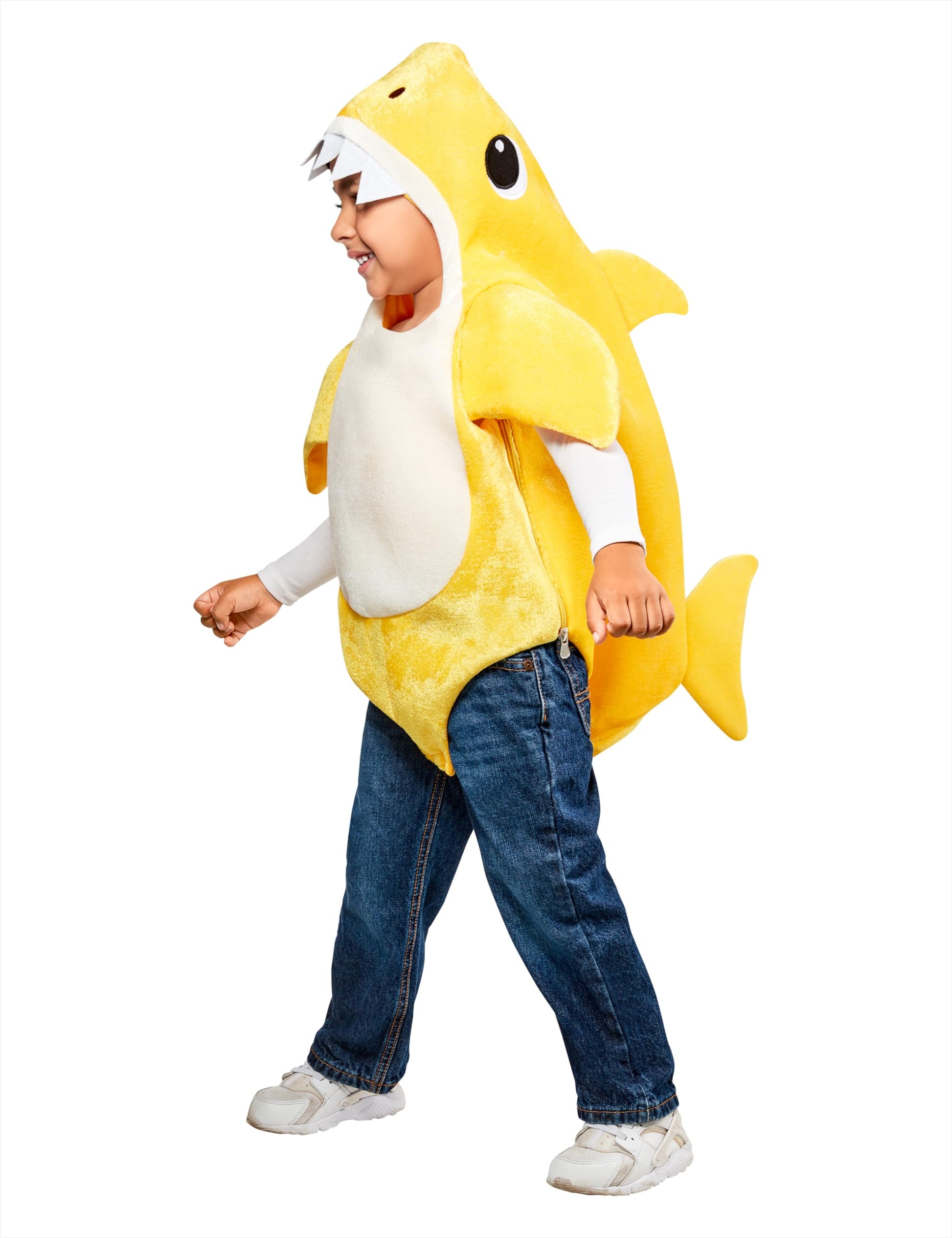Rubies Baby Shark: Baby Shark Costume with Sound Chip for Kids, Unisex Small