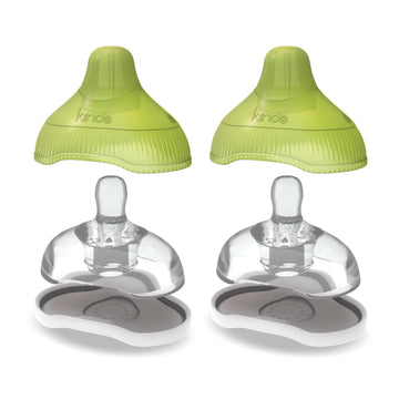 Kiinde Twist Active-Latch Nipples For Breast Milk, Discourages Lazy Latching, Seamless Transition Between Bottle And Breast, Hel