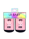Living Royal Themed Baby Socks, 3D Print, Colorful & Durable, One Size Fits Most, Made In Usa, Hoppin Around Design