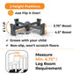 Kaboost Booster Seat For Kitchen Chair, Charcoal - Goes Under The Chair - Portable Chair Booster For Toddlers And Grown Ups