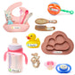 64Pcs Baby Bottle Labels For Daycare Waterproof Name Stickers For Kids Toddlers Nursery Daycare Essentials Self-Laminating Write