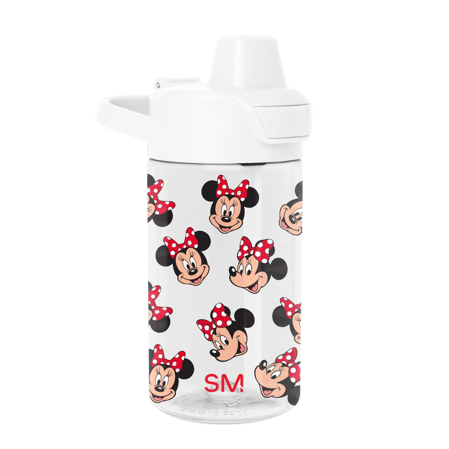 Simple Modern Disney Kids Tritan Plastic Summit Water Bottle | 12 oz BPA-Free Cup with Covered Leak Proof Straw Lid for Girls, T