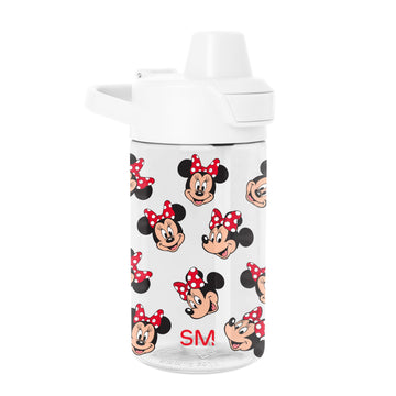 Simple Modern Disney Kids Tritan Plastic Summit Water Bottle | 12 oz BPA-Free Cup with Covered Leak Proof Straw Lid for Girls, T