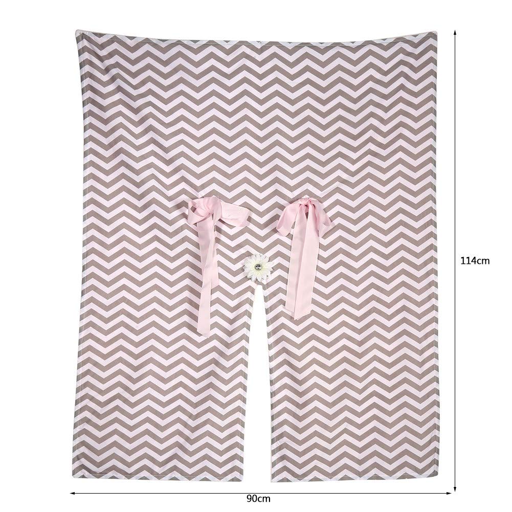 Carseat Canopy Nursing Cover Up With Opening Newborn Baby Girls Soft Safety Car Canopy Seat Nursing Cover Multi-Use Blanket