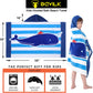 Bavilk Kids Hooded Bath Beach Towel Girls Boys Swim Pool Cover Up Super Absorbent Cute Cartoon Animal Full Vitality (Blue Narwha