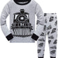 Boys Pajamas Train 100% Cotton Pjs Toddler 2 Piece Long Sleeve Sleepwear Kids Clothes Set 8T