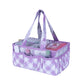 Bacati  Watercolour Flower Kids Storage Items, PurpleGrey