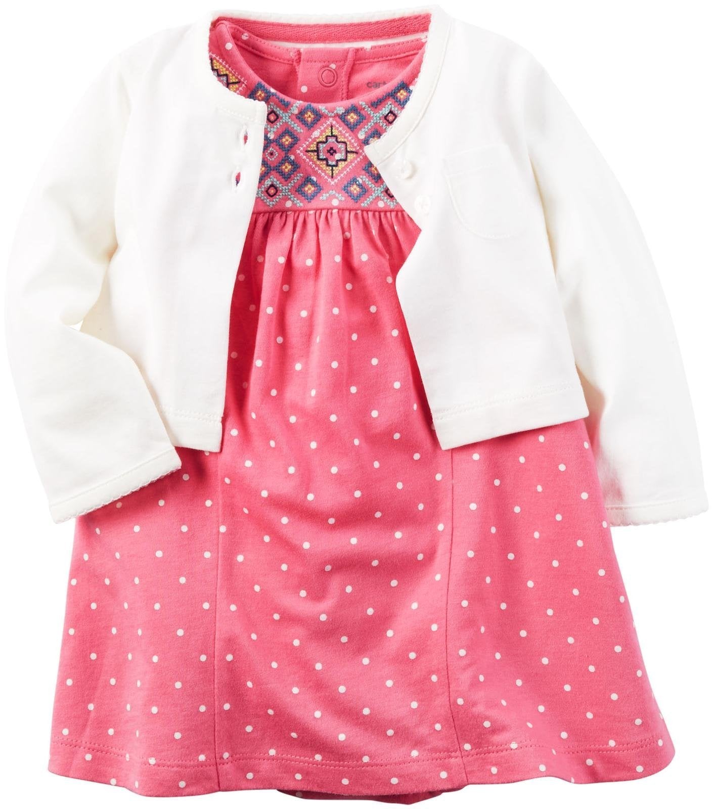 Carter'S Baby Girls Dress Sets 121H131, Pink, 6M