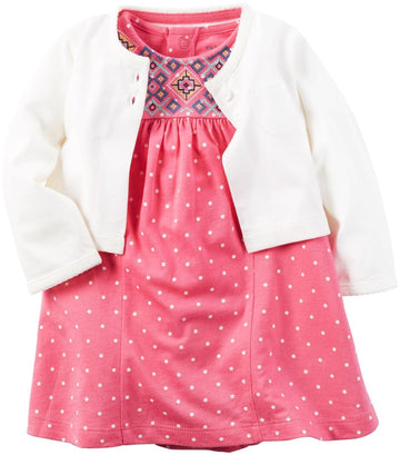 Carter'S Baby Girls Dress Sets 121H131, Pink, 6M