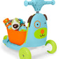 Skip Hop 3-In-1 Baby Activity Push Walker To Toddler Scooter, Zoo Dog