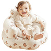 Babygreat Inflatable Baby Seat For 3-36 Months, Portable Blow Up Support Seat With Built-In Air Pump, Learning To Sit & Feeding