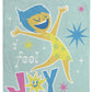 Disney Pixar Inside Out Bath Pool Beach Towel - Kids Super Soft & Absorbent 100% Cotton Towel With Joy, Measures 28 X 58