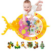 Baby Water Play mat, Christmas Infant Toys, Inflatable Play Mat Water Mat Baby Toys, Fun Early Development Activity Play Center 
