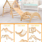 Dripex Deformable Pikler Triangle Set, Large Montessori Climbing Set With Over 20 Playing Modes, Pikler Triangle With Slide Arch